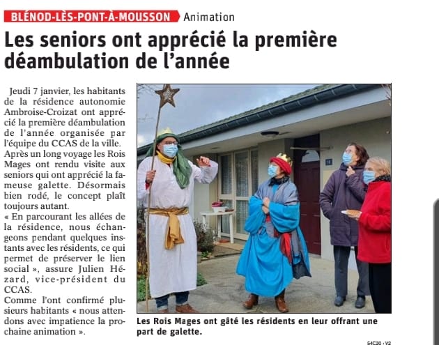 La galette de la Résidence Ambroise Croizat