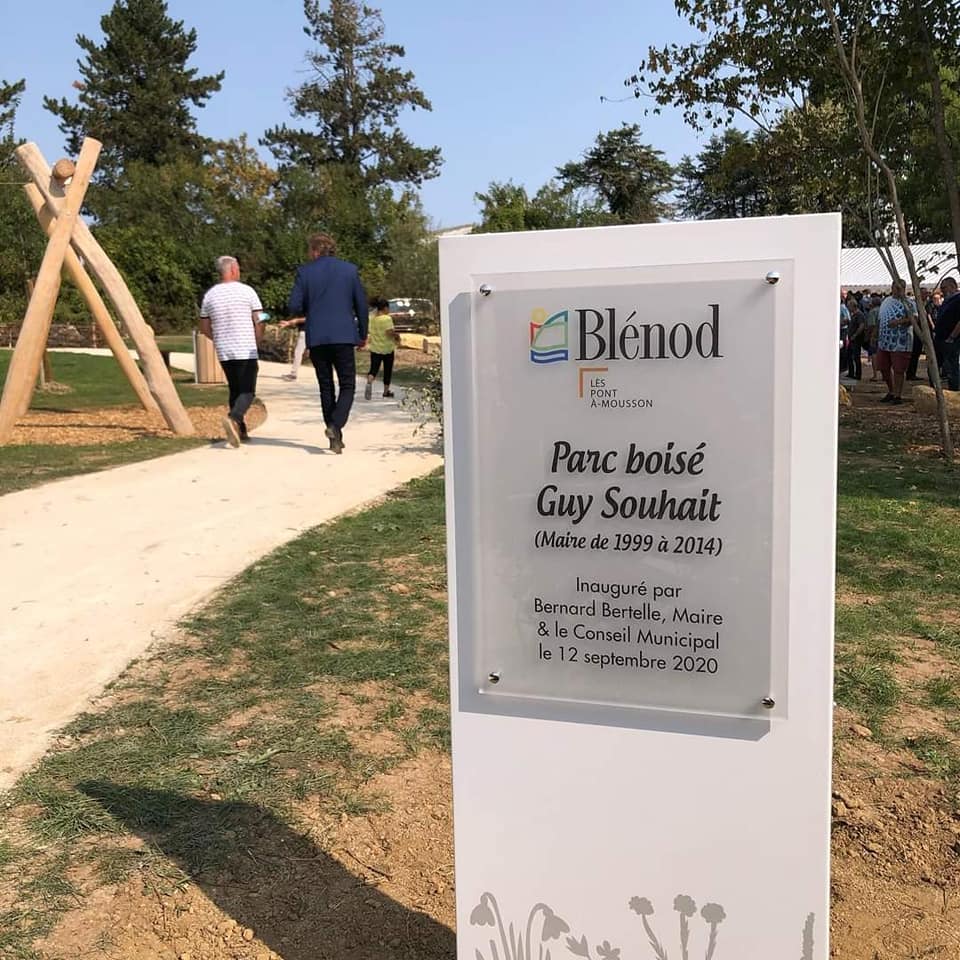 Inauguration du Parc Guy Souhait