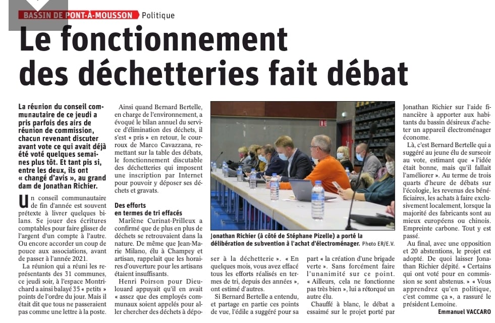 Prime d&rsquo;équipement énergie : l&rsquo;article de la Pravda, non pardon de l&rsquo;Est Républicain