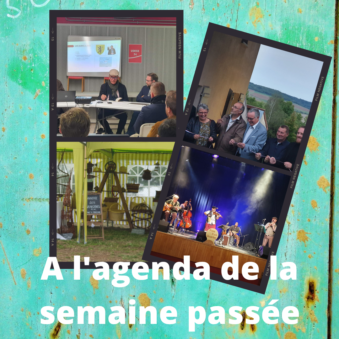 A l&rsquo;agenda de la semaine passée