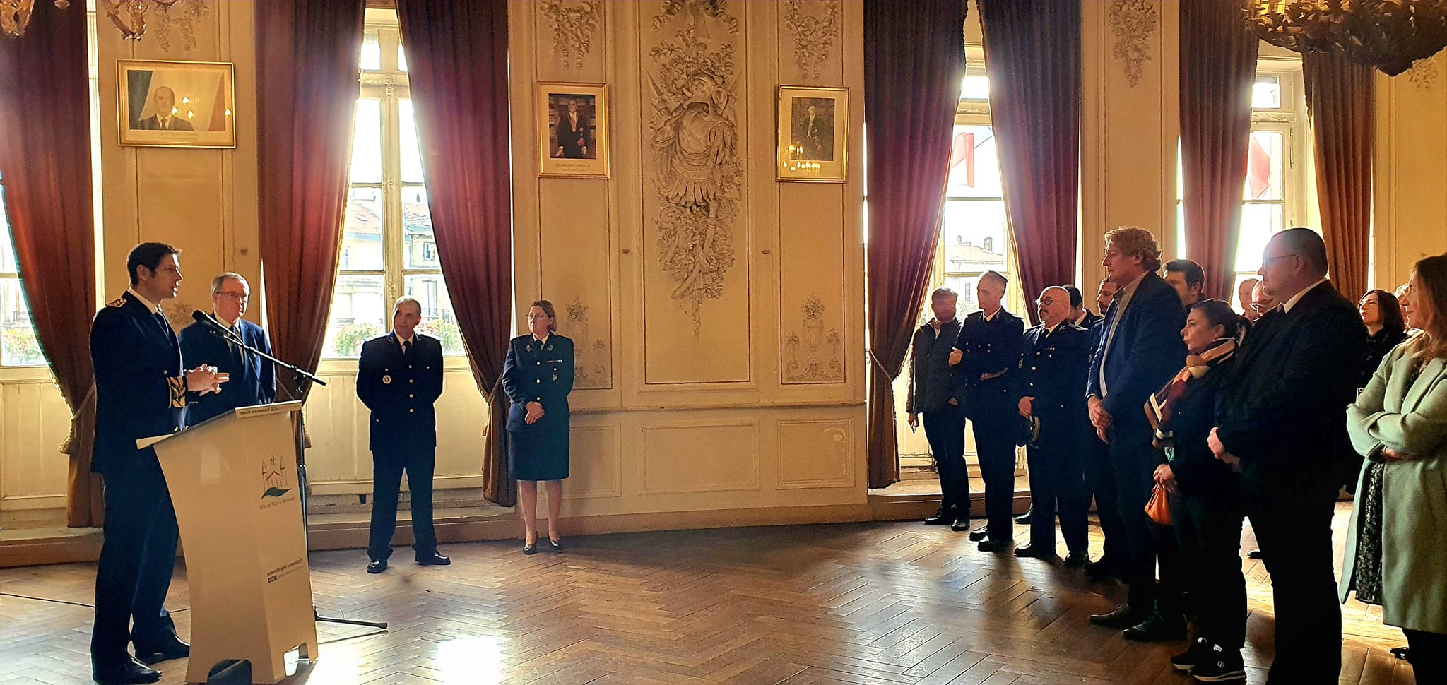 Prise de commandement au Commissariat de Police de Pont à Mousson