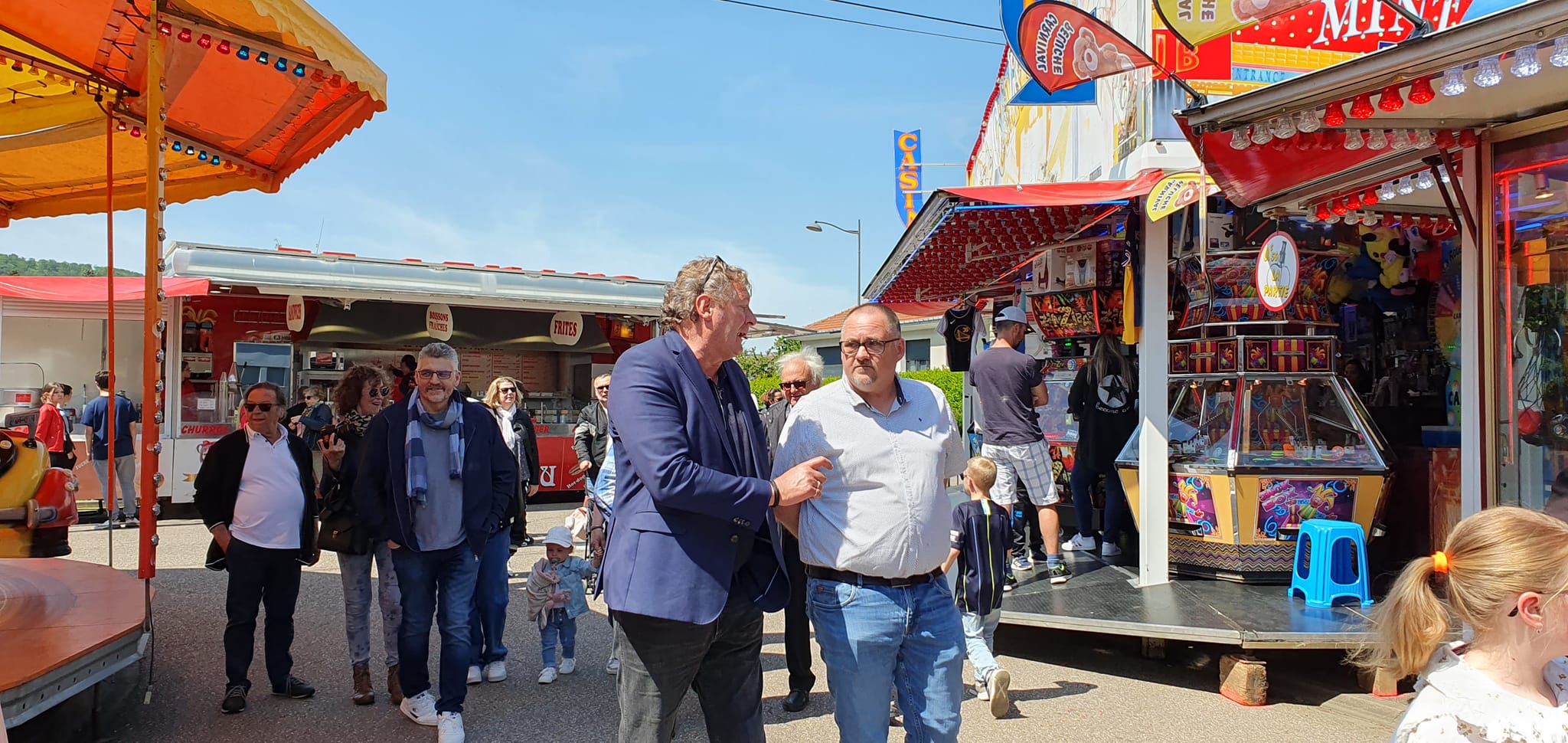 Inauguration de la Fête foraine de Blénod les Pont à Mousson