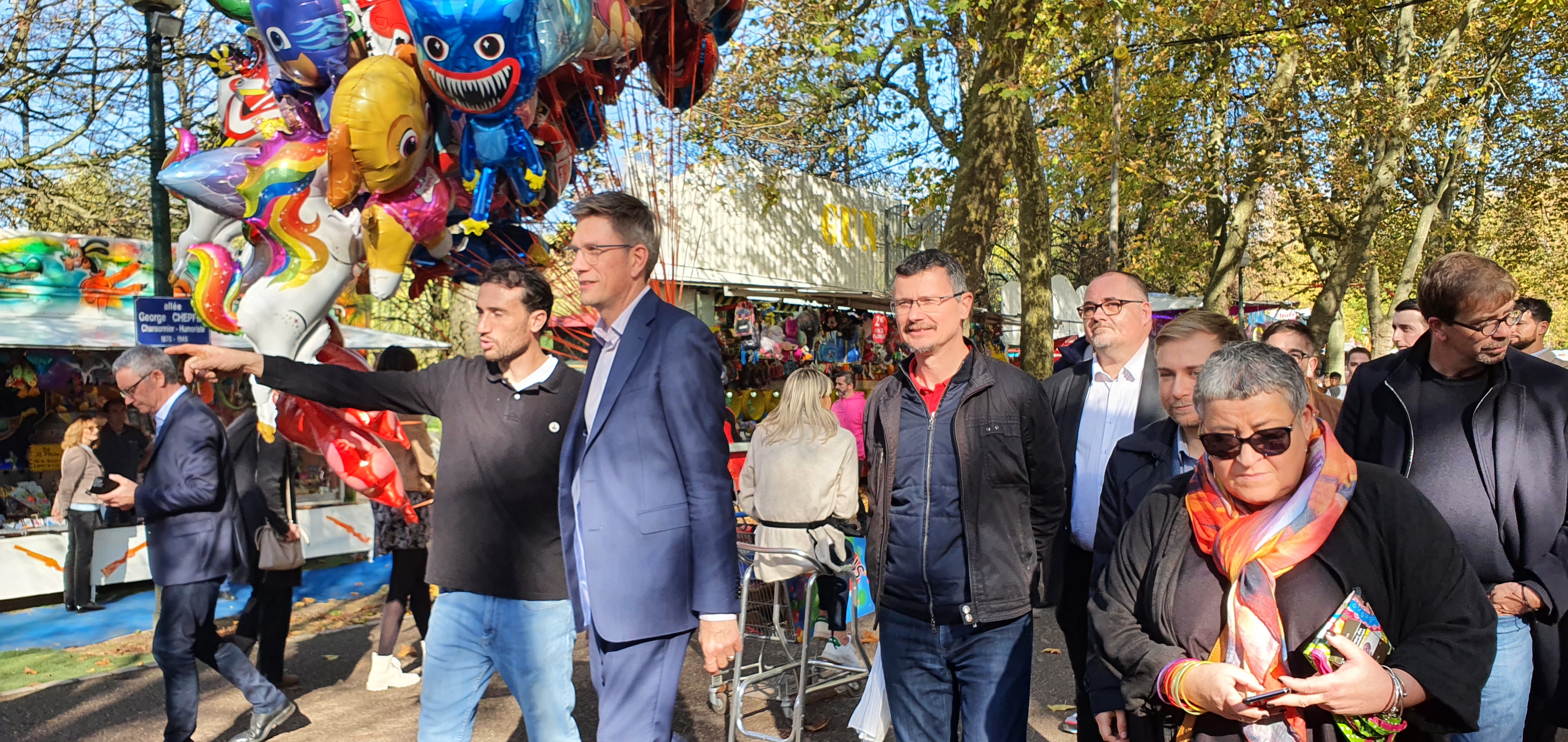 Inauguration de la Foire d&rsquo;automne à Nancy
