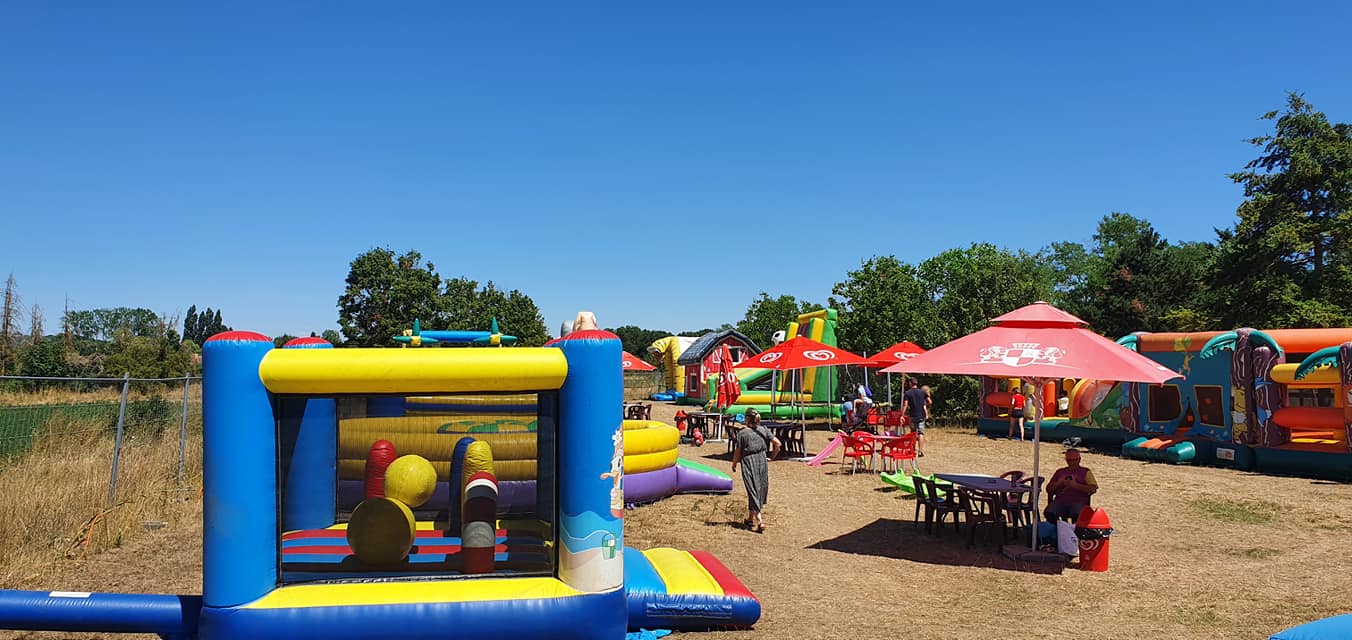 Inauguration du parc de structures gonflable du Royaume Engonflé à Blénod les PAM