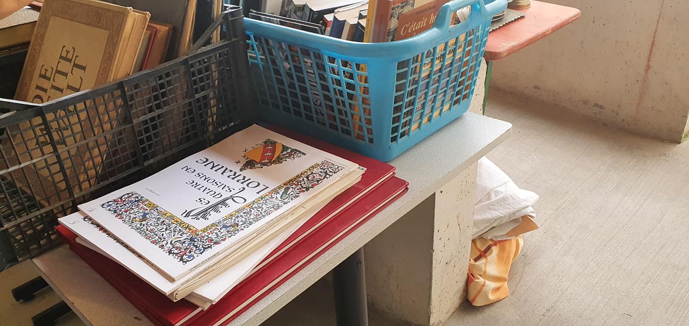 A la salle des ventes de SNI à Pont à Mousson