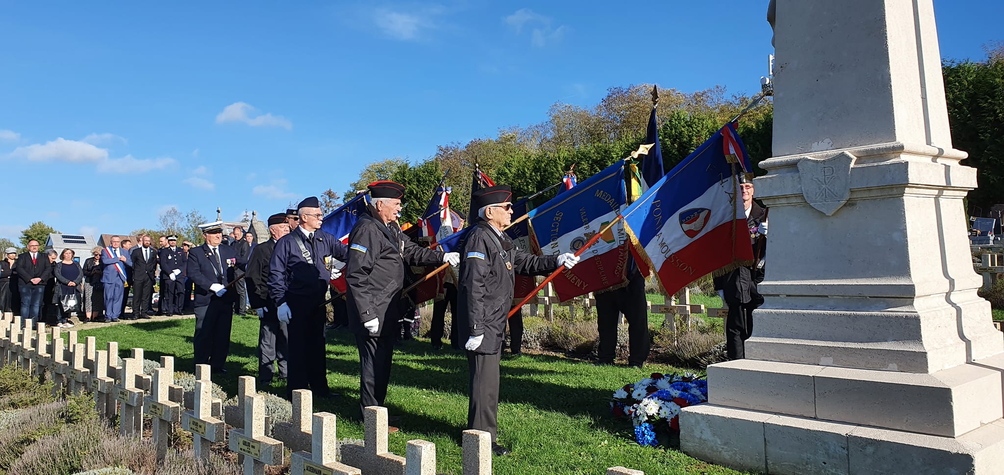 Cérémonie du 1er novembre à Pont à Mousson