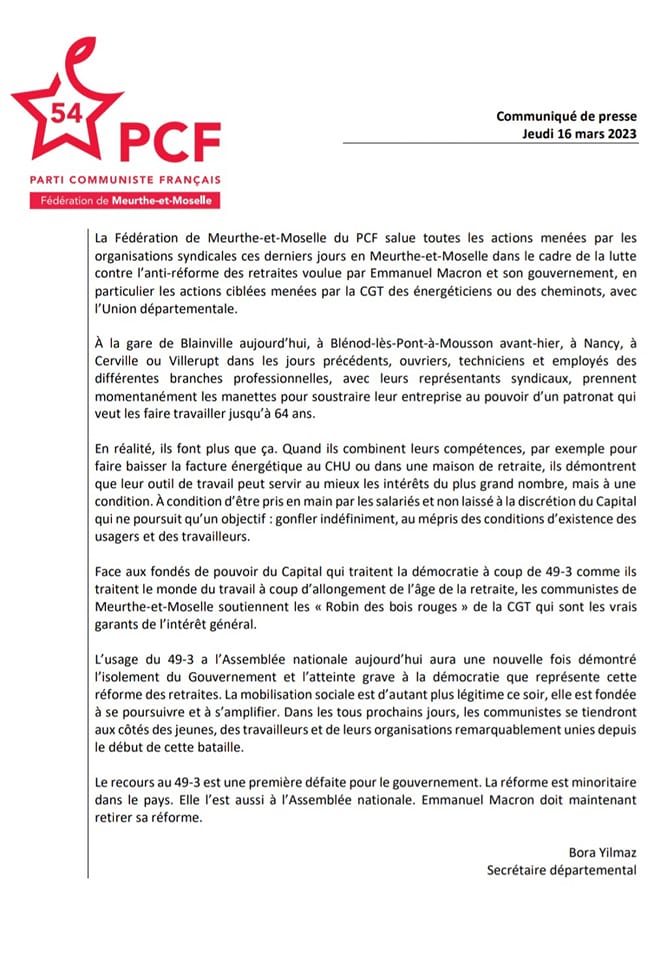 49-3, on n&rsquo;en veut pas !