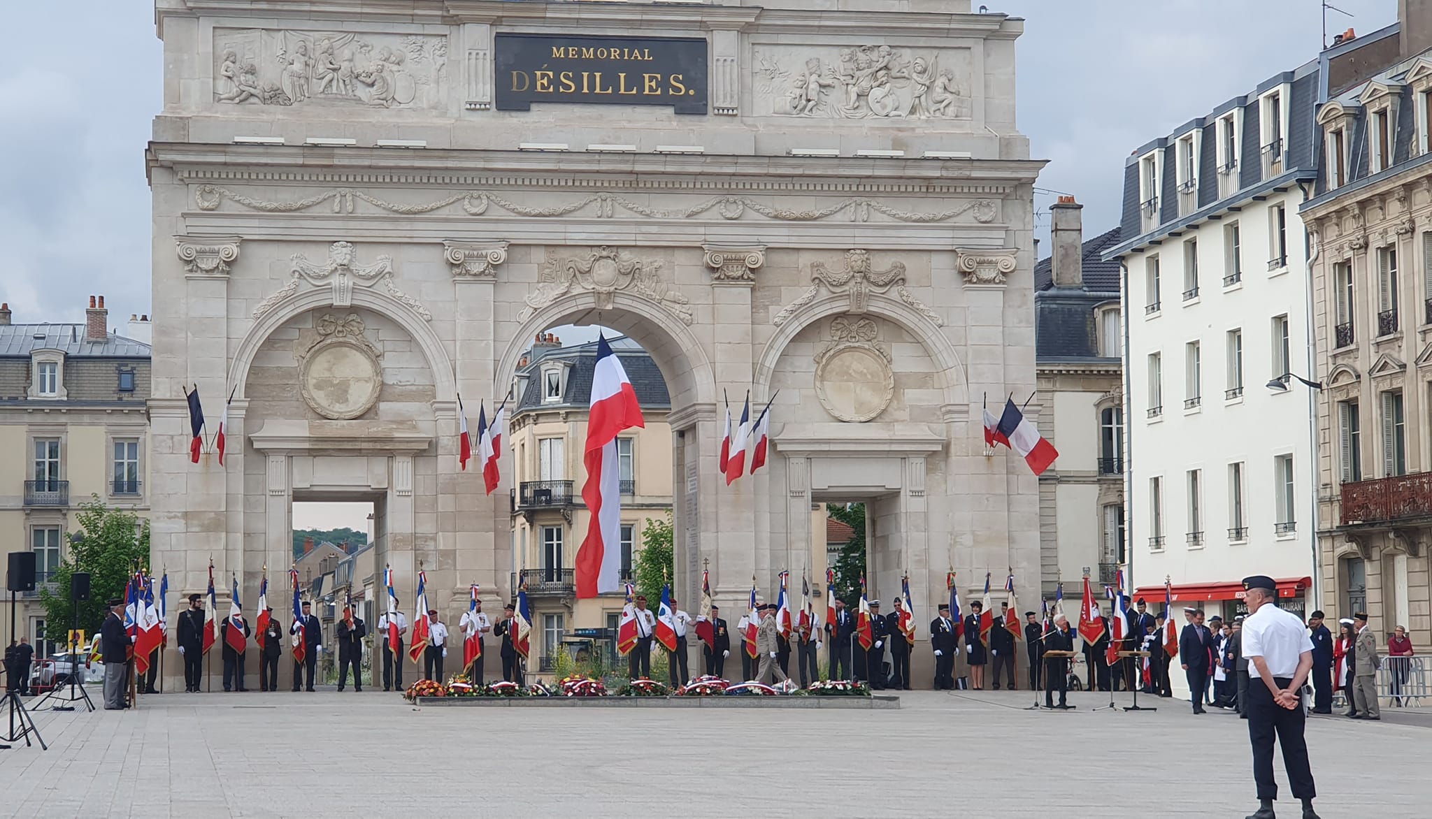 Cérémonie du 08 mai de la Préfecture de Meurthe et Moselle à Nancy
