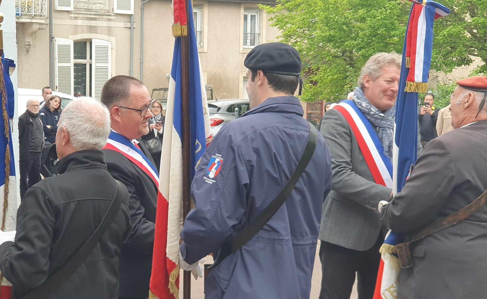 Cérémonie du 08 mai à Blénod les Pont à Mousson