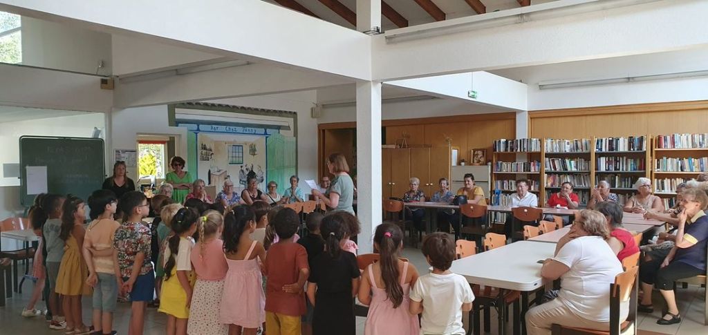 Chant chorale des écoles à la Résidence Ambroise&nbsp;Croizat
