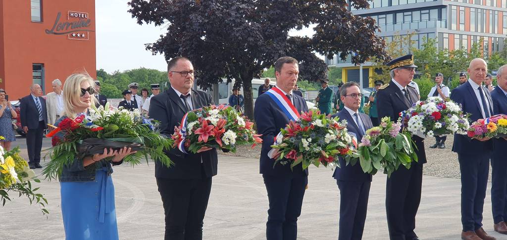Cérémonie du 18 juin de la Préfecture de Meurthe & Moselle à&nbsp;Laxou