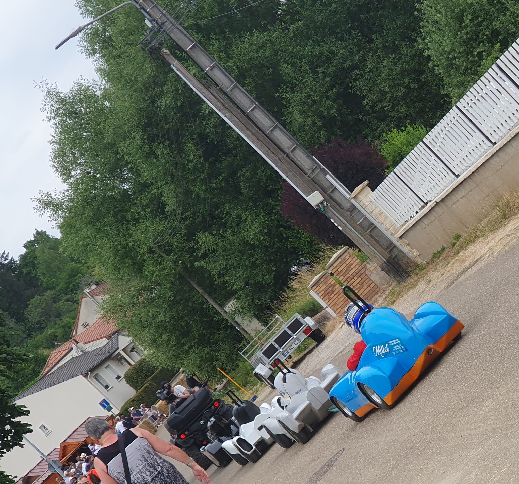 Course de caisse à savon à Montauville